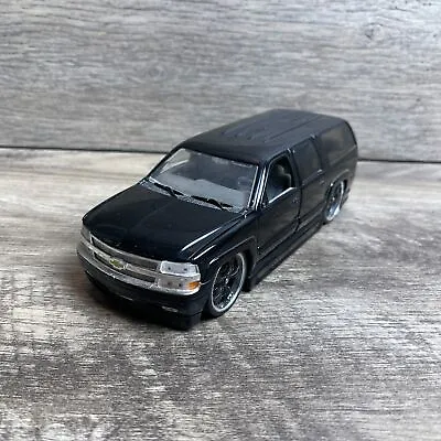 Jada Toys Dub City 2000 Chevrolet Suburban Black 1:24 Scale Diecast Kids Car Toy • $26.99