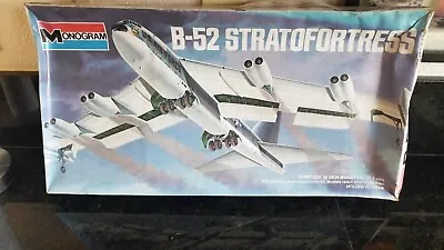 Older Monogram B-52 Stratofortress Bomber 1/72 Scale Plane Model Kit • $90