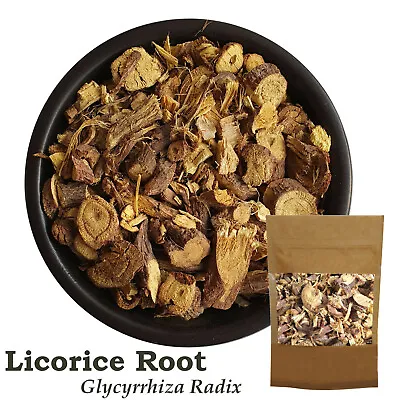£5.99 • Buy Liquorice Root Licorice Herbal Loose Tea, Sore Throat, Cough -Glycyrrhiza Glabra