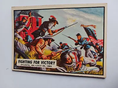 A&BC American Civil War Bubble Gum Trading Cards No 74 1966 • £2