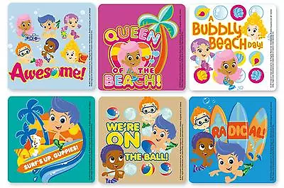 25 Assorted Bubble Guppies Stickers 2.5  X 2.5  Each Party Favors • $0.99
