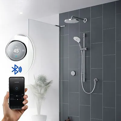 Mira Activate Digital Shower Twin Outlet Head Bathroom High Pressure Combi Rear • £731.29