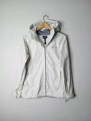 Patagonia Torrentshell Jacket Women's Medium Birch White 83806 • $50