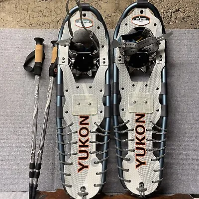 Yukon Mountain Profile 9x30 Snowshoes With Poles • $161.49