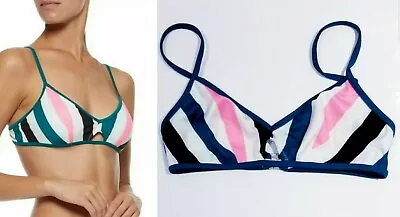 SOLID & STRIPED  Mix & Match  Resort By The-sea Net-a-porter Swim Bikini Top Xs • $10