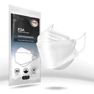 10/50/100 KF94 Disposable Face Masks 4 Layers Filters 95%+ PFE & BFE KN95 • $7.95