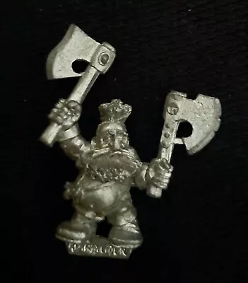 Warhammer GW Metal Dwarf Maurader Slayer OOP • £7.99