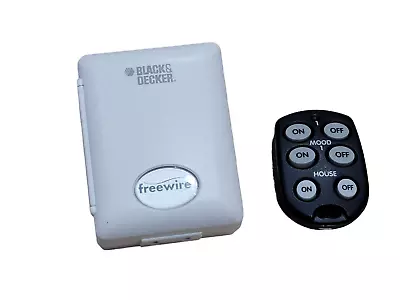 Black And Decker Freewire Wireless Home Control Lamp Receiver X10 With Remote • $14.95