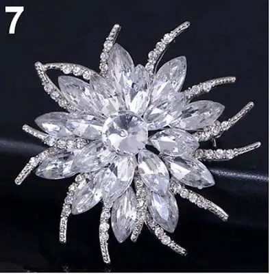 Cake Brooch Crystal Rhinestone Cake Decoration - By Crystal Wedding Uk • £11.62