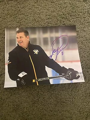 Mark Recchi Signed Autographed Photo Pittsburgh Penguins HOF • $22.49