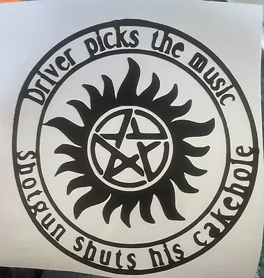 Supernatural Decal Vinyl Stickers • £3