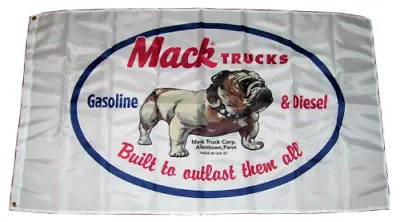 Mack Trucks 3'x5' Flag Banner Semi Peterbilt Man Cave Garage Wall Fast Shipping • $13.94