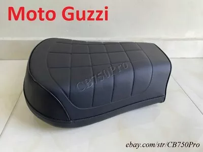 Moto Guzzi Seat Complete. Motorcycle T3-G5 Solo Police Seat Saddle. Metal Pan • $229.99