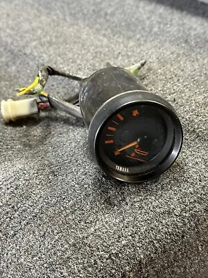 YAMAHA TRIM GAUGE ASSEMBLY 2 Inch OEM Up - Down Black Outboard Engine 12V • $35