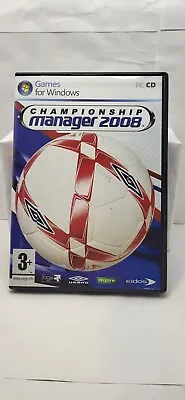 Championship Manager 2008 (PC: Mac 2007) • £10