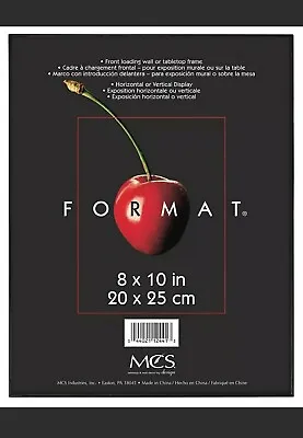 MCS 8x10  Format Frame (Black) With Easel For Photographs Certificates • $7.49