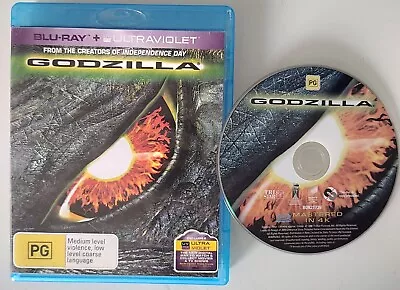 Godzilla  - Blu-ray 1998 Region B - Free Postage  • $14.45