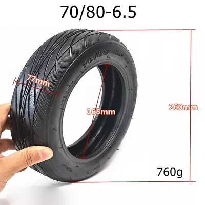 Achieve Optimal Balance With The 70/80 65 Tubeless Tire For Electric Scooters • $57.36