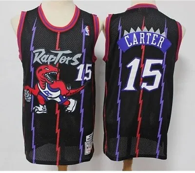 Mitchell & Ness Reload Hardwood Classics #15 Toronto Raptors Jersey New Men $130 • $69.99