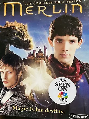  Merlin Season 1 DVD For N. American DVD Players- Good Condition • $7.38