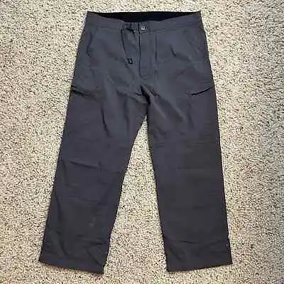 Prana Pants Men’s Size XXL Gray Nylon Soft Shell Snow Outdoor Hiking Snowboard • $13