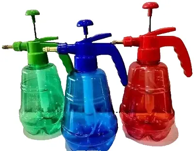 Pump Pressure Sprayer Hand Held Portable Water Chemical Garden Spray Bottle 1.5L • $13.95