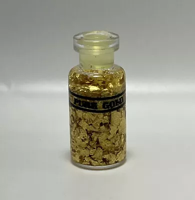 24k Pure Gold Leaf Flake Bottle Vial • $10.99