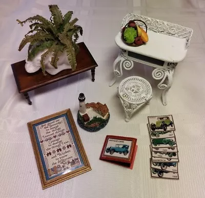 Dollhouse Miniature Furniture Accessory Lot 1:12 • $14.99