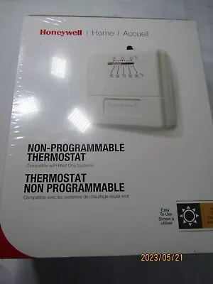 Honeywell CT30A Mechanical Non Programmable Thermostat White 120V Heat Only New • $16.49