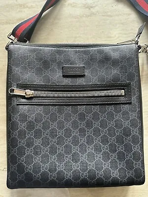 £459 • Buy Gucci - GG Black Messenger Bag