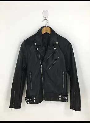 Vintage Leather Jacket FUGA  (Made In Japan) Small Exceptional Condition • $170