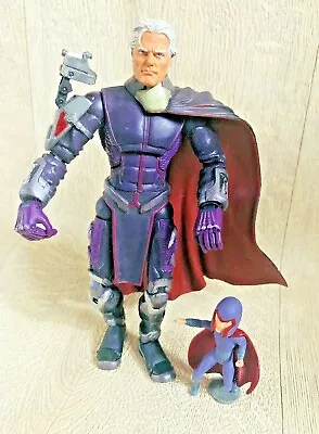 Marvel Legends X-Men MAGNETO 6  Action Figure Toy ToyBiz 2005 No Helmet + Mini • £9.99