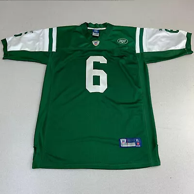 Mark Sanchez New York Jets Reebok On Field Sewn Jersey Kids Size XL • $14.97