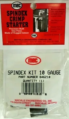 Mec Reloader Crimp Starter Spindex Kit (10 Ga 6 Point NIB) • $17.49