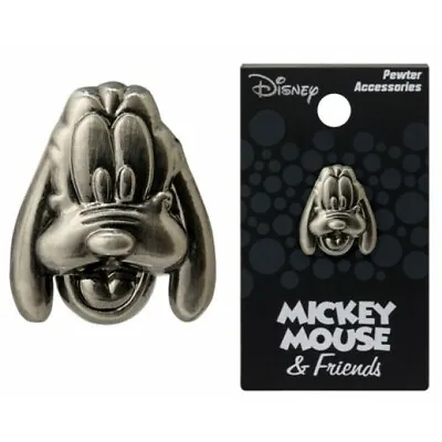 Disney Mickey Mouse & Friends Pluto Pewter Lapel Pin • $8.99