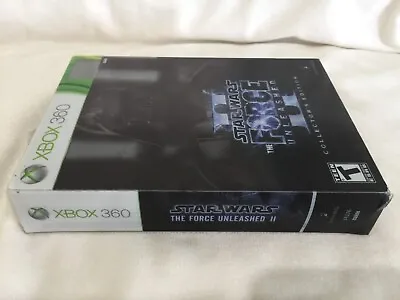 Star Wars: The Force Unleashed II Collector's Edition Xbox 360 New Damaged Box • $132.99