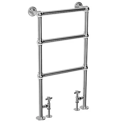 £399 • Buy Gloucester Floor Standing Ladder Radiator Towel Warmer Chrome