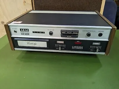 Vintage Akai CR-80D 8 Track Stereo Player Recorder Tape Deck *For Parts* • $160