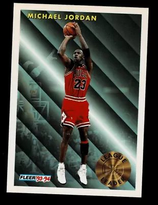 1993-94 Fleer Michael Jordan League Leaders #224 Chicago Bulls • $2.18