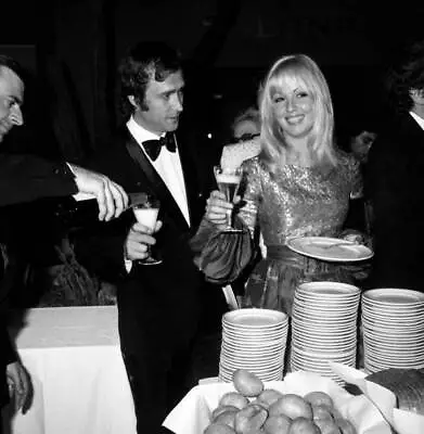 Mylene Demongeot During A Party During The Cannes Film Festival In- Old Photo • $5.87