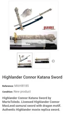 $350 • Buy Martespa Highlander Sword
