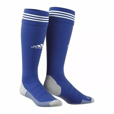 Adidas Adisock 18 Football Socks Blue Knee High Hockey Mens Climacool Boxing • £11.69