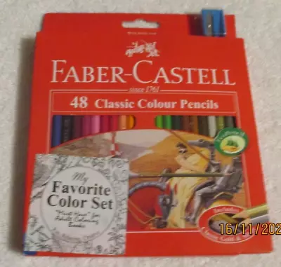 New Faber Castell 48 Classic Colour Pencils • $22.99