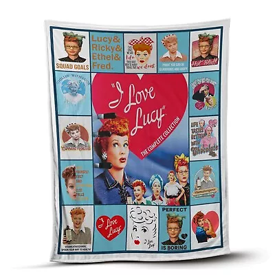 I Love Lucy Blanket I Love Lucy TV Series Fleece Blanket Ver4 • $35.95