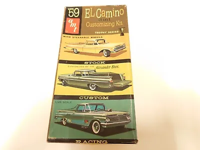 Amt 1959 Chevy Elcamino Customizing Kit - 1/25 Scale Model Kit Collection Lot • £41.95
