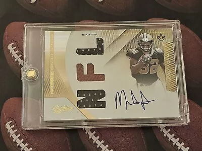 Mark Ingram RC 2011 Panini Absolute Rookie Patch Auto /199 • $7.99