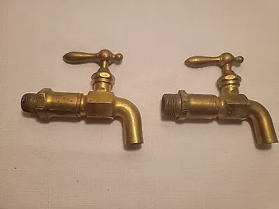 Vintage Antique Pair Milwaukee Brass Co Faucets  • $75