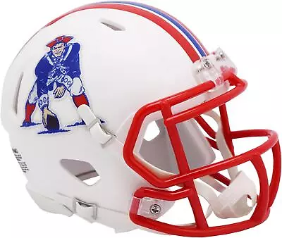 New England Patriots Riddell 1990-1992 Throwback Speed Mini Helmet • $34.99