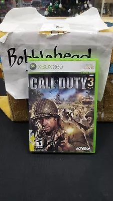 Cib Call Of Duty 3 Cod 3 Microsoft Xbox 360 Video Game Complete In Box • $8.99