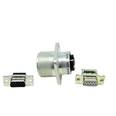 Amphenol 97-4102A18-19S Circular MIL Spec Connector With D-Sub Connector • $10.37
